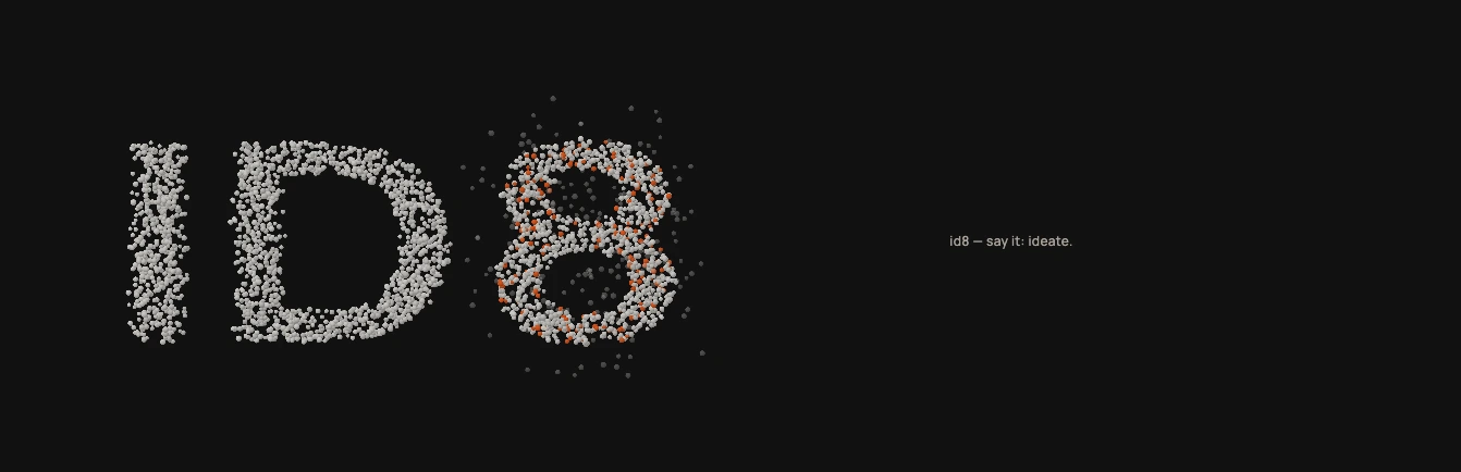 ID8 formed from the same particles